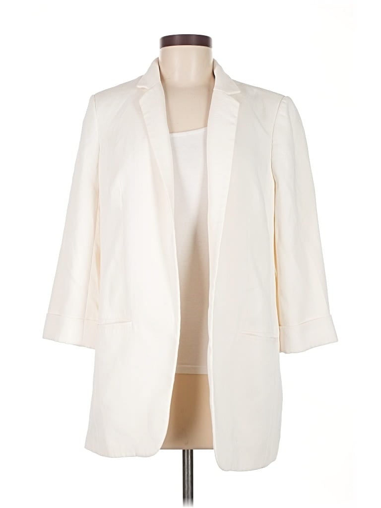 Pre-owned Express Cardigan Sweater In White