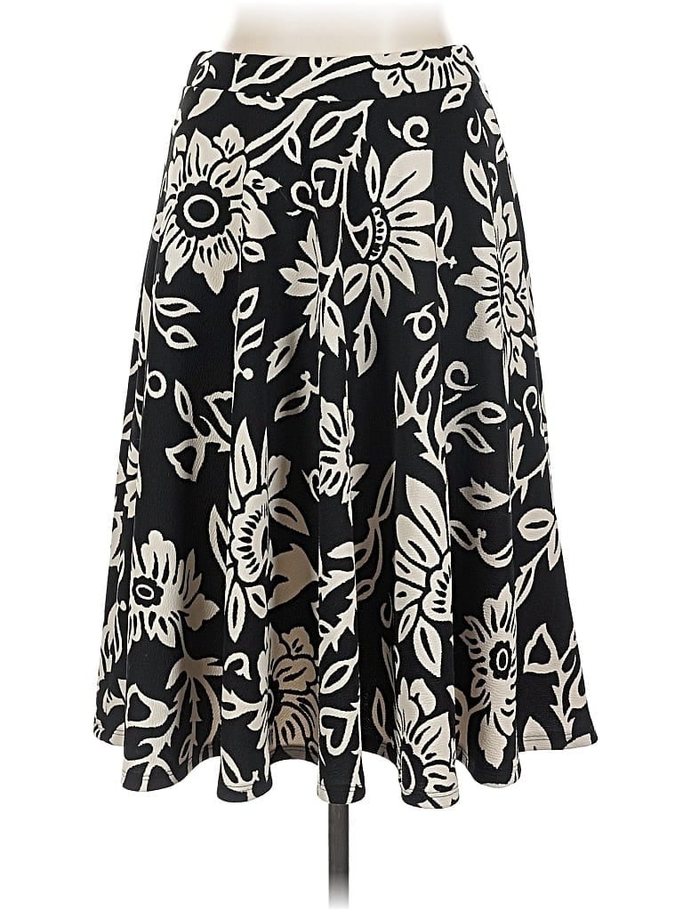 Pre-owned Chris & Carol Casual Skirt In Black