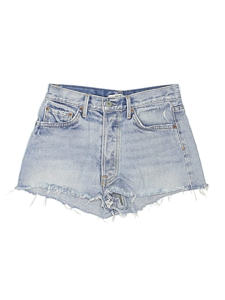 Pre-owned Grlfrnd Denim Shorts In Blue