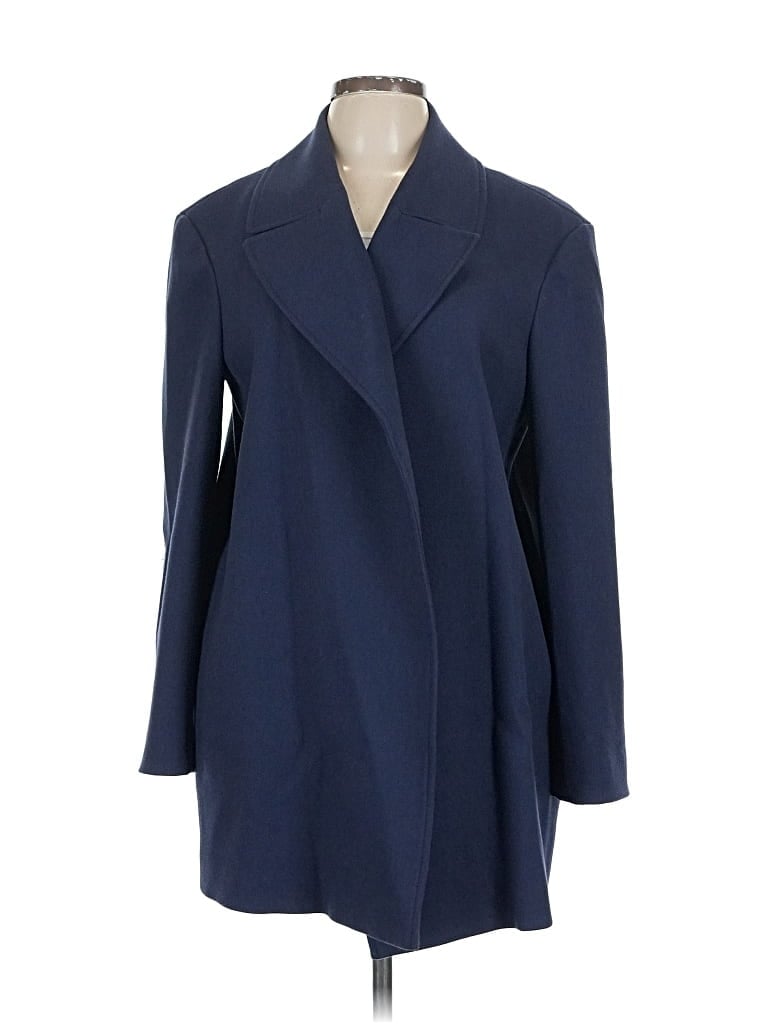 Pre-owned Tahari By Asl Coat In Blue
