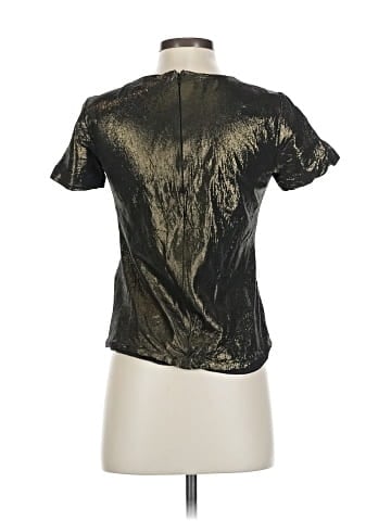 Lafayette 148 New York Short Sleeve Top (view 2)