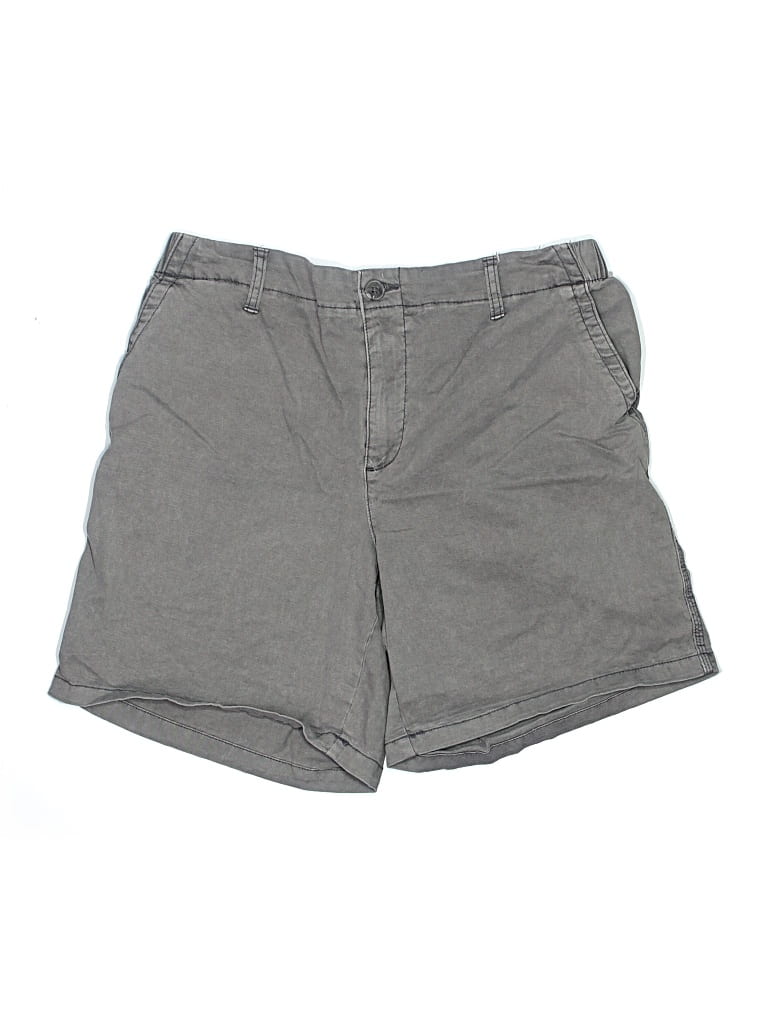 Pre-owned Old Navy Khaki Shorts In Gray