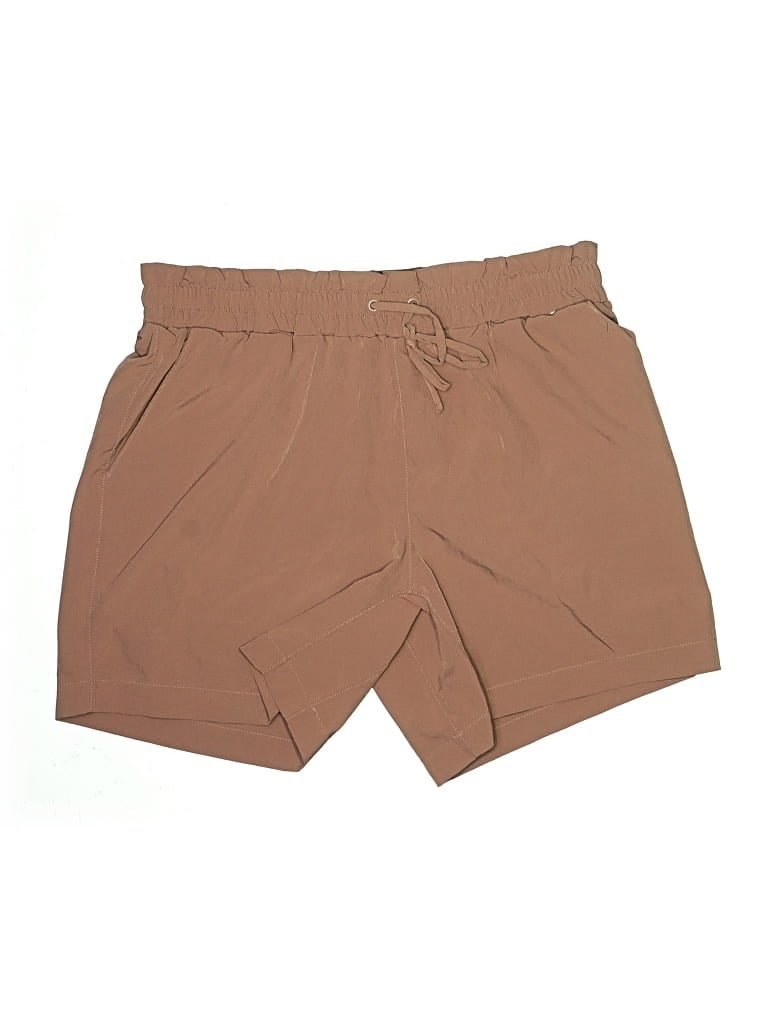 Pre-owned Mondetta Khaki Shorts In Brown