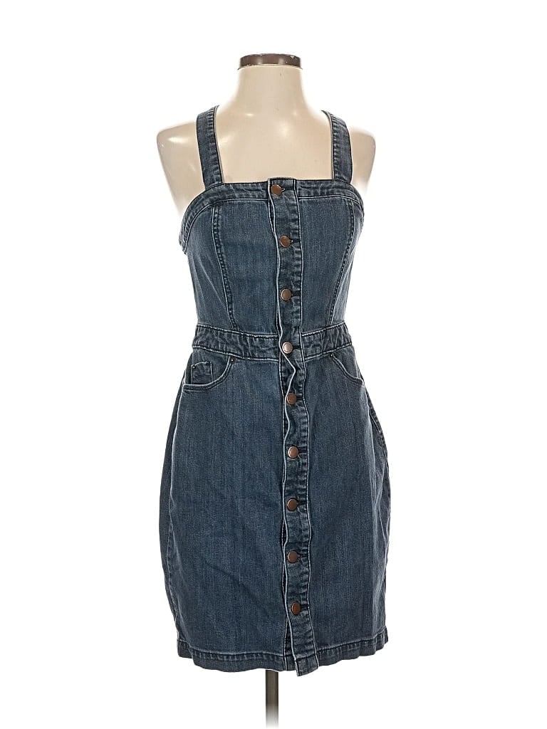 Pre-owned Universal Thread Casual Dress In Blue