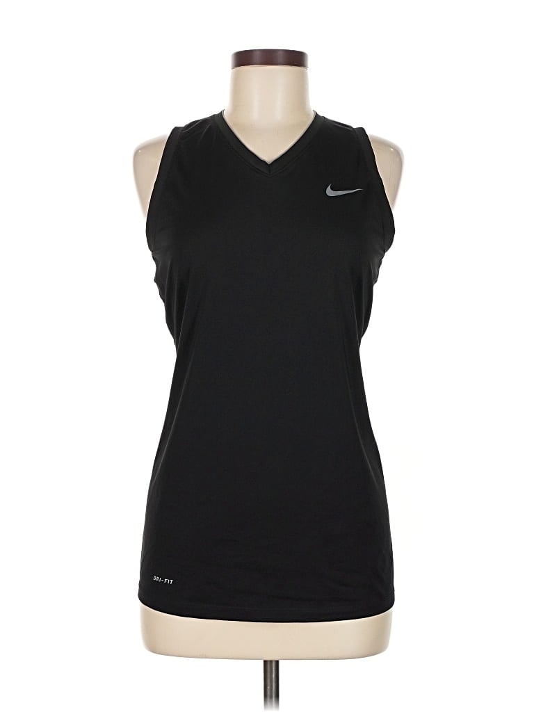 Pre-owned Nike Active Tank Top In Black