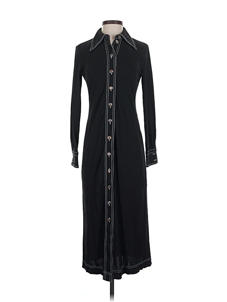 Pre-owned Tory Burch Casual Dress In Black