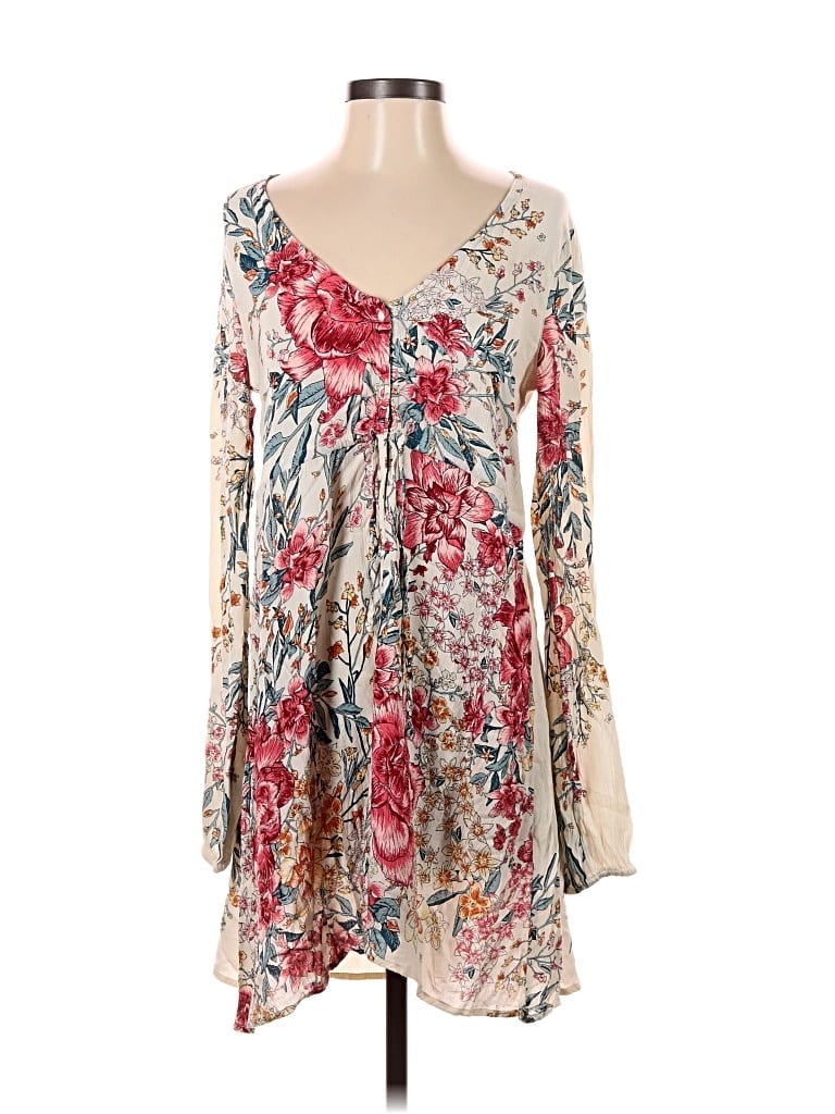 Pre-owned Billabong Casual Dress In White