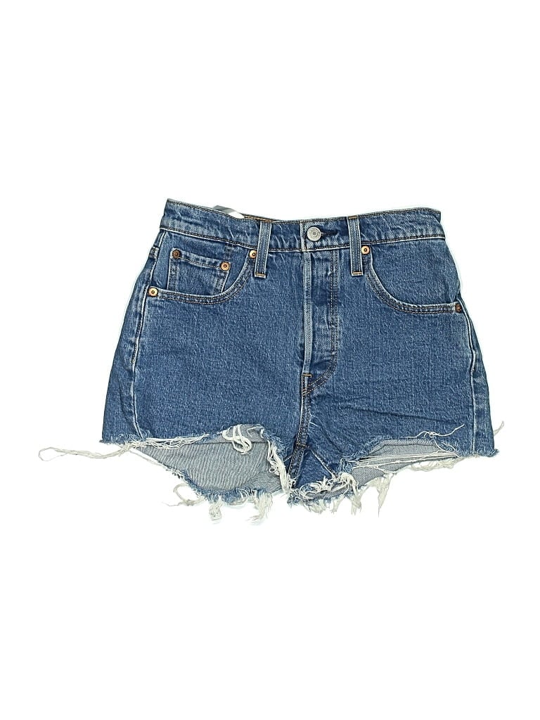 Pre-owned Levi's Denim Shorts In Blue