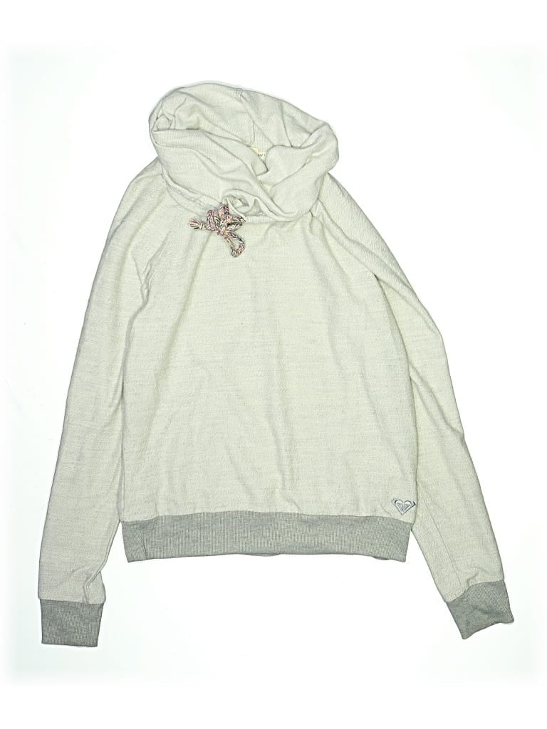 Pre-owned Roxy Kids' Sweatshirt In Silver