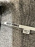 Just Female Gray Wool Coat Size S - photo 6