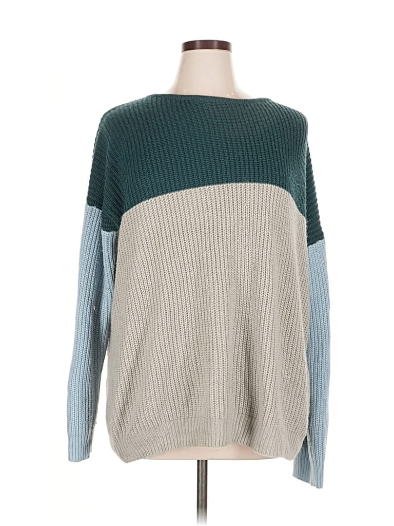 Pre-owned Assorted Brands Sweatshirt In Blue