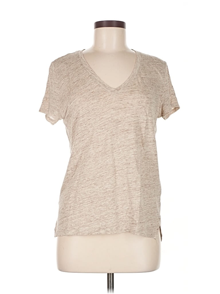 Pre-owned Lou & Grey Short Sleeve T-shirt In Brown