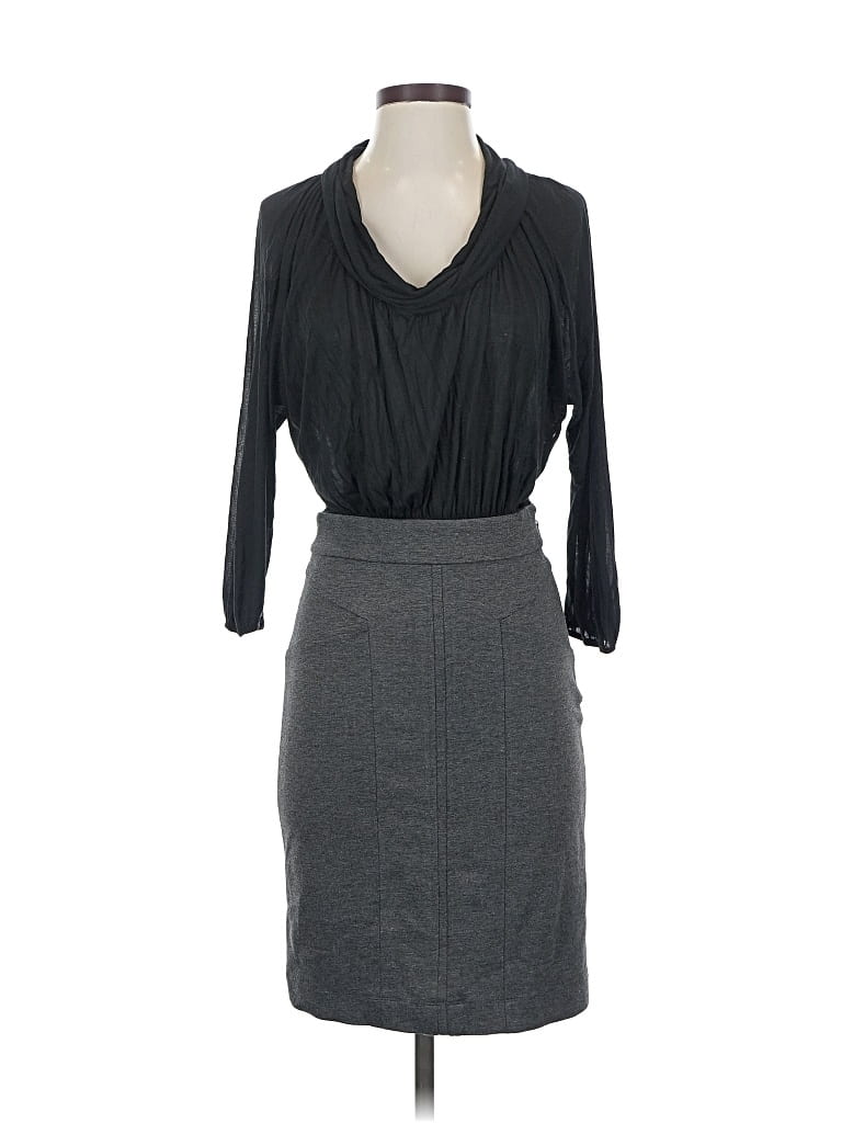 Pre-owned Bcbgmaxazria Casual Dress In Gray