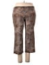 Josie Natori Animal Print Brown Active Pants Size S - photo 1