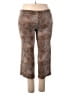 Josie Natori Animal Print Brown Active Pants Size S - photo 2