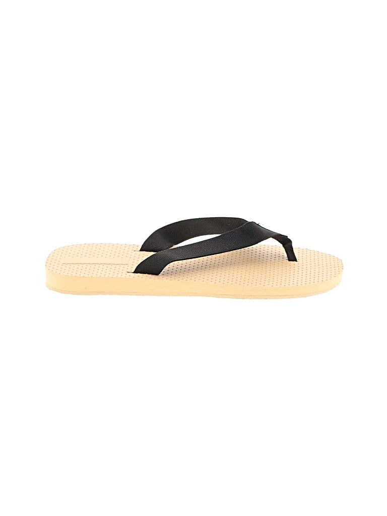 Pre-owned Unbranded Flip Flops In Black