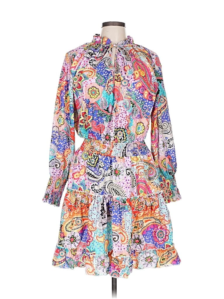 Pre-owned Chicme Casual Dress In Blue