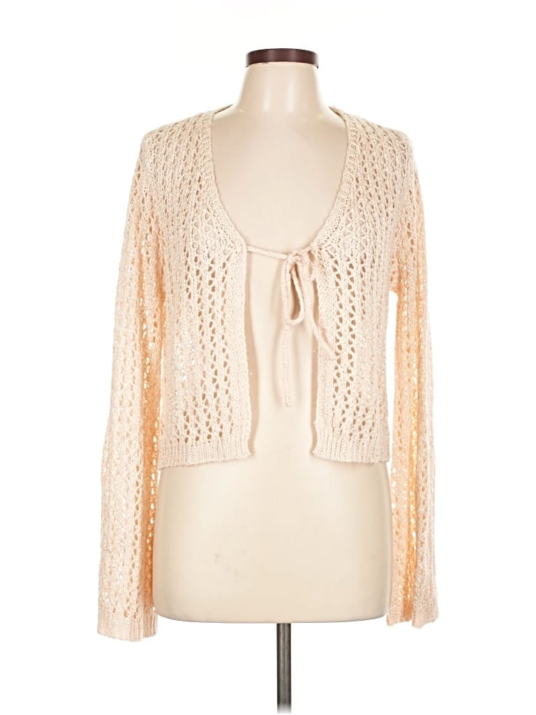 Pre-owned More To Come Cardigan Sweater In White