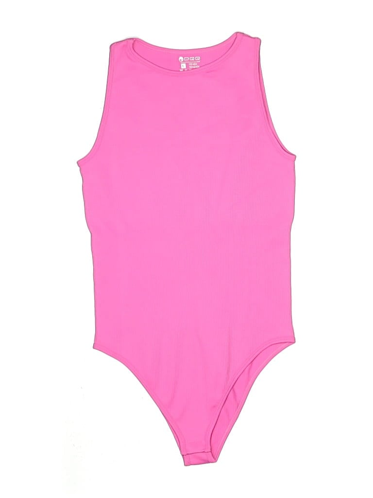 Pre-owned Oqq Bodysuit In Pink