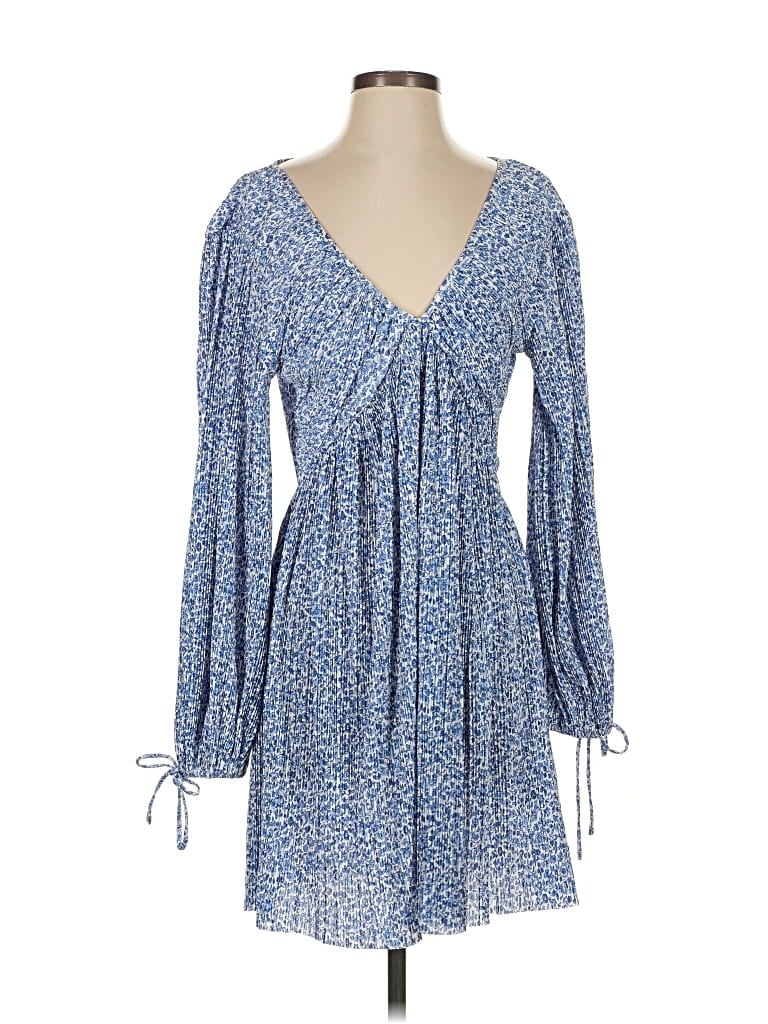 Pre-owned H&m Casual Dress In Blue