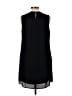 DR2 100% Polyester Solid Black Casual Dress Size L - photo 2