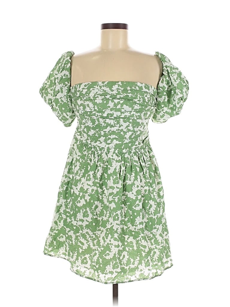 Pre-owned Abercrombie & Fitch Casual Dress In Green