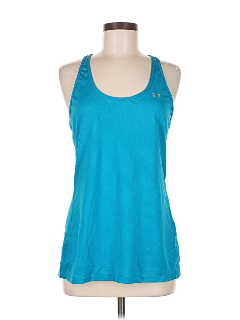 Pre-owned Under Armour Active Tank Top In Blue