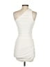Unbranded Solid Ivory Cocktail Dress Size XS - photo 2