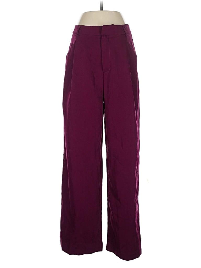 Pre-owned Endless Rose Casual Pants In Burgundy