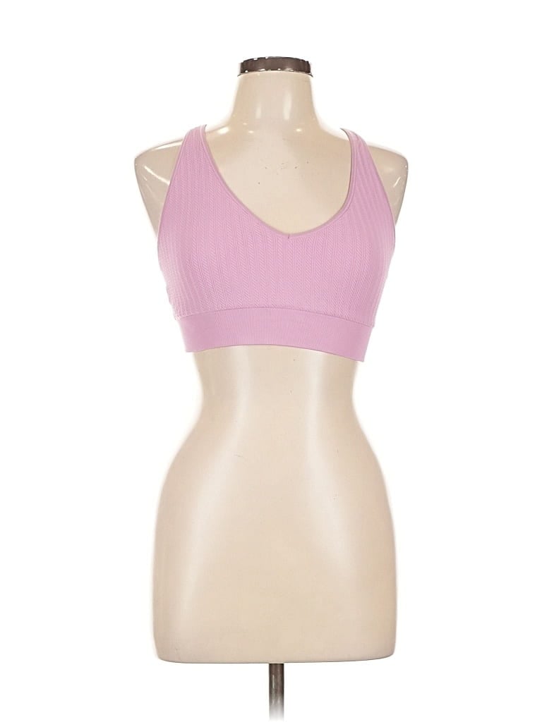 Pre-owned Victoria's Secret Pink Tank Top Pink Strapless Neckline Tops