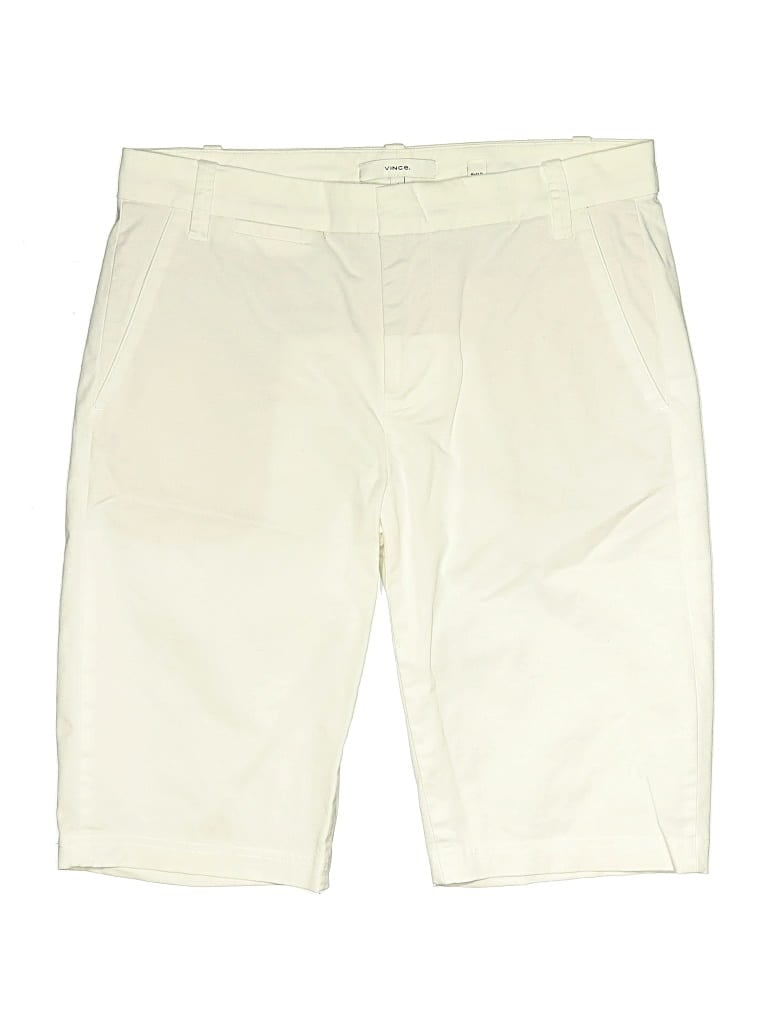Pre-owned Vince Khaki Shorts In White