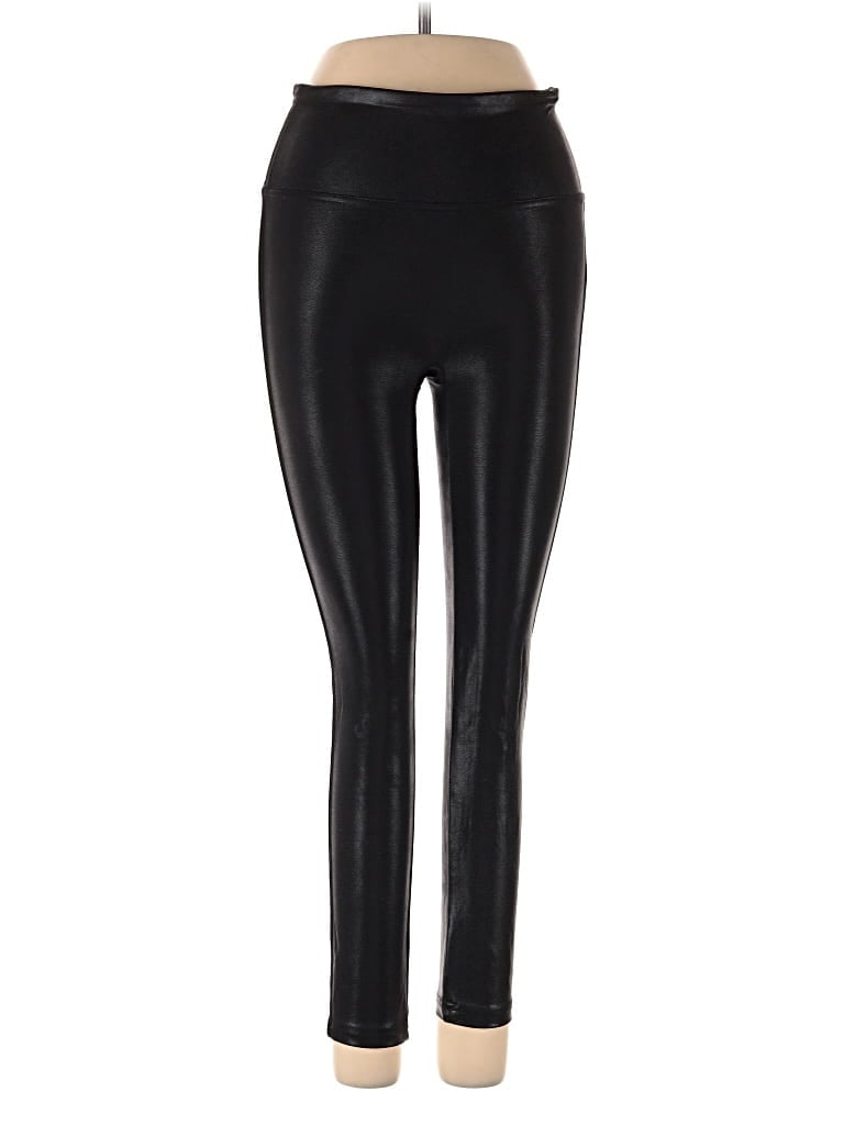Pre-owned Spanx Active Pants In Black
