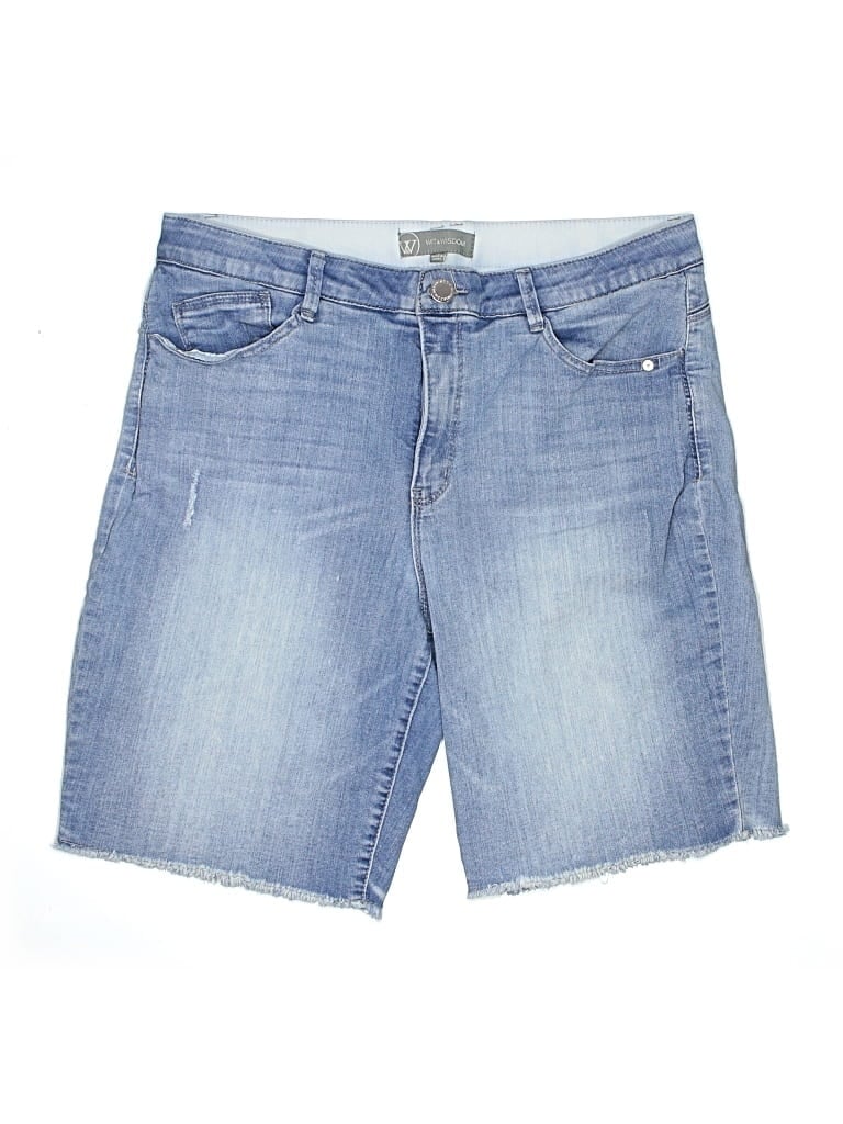 Pre-owned Wit & Wisdom Denim Shorts In Blue