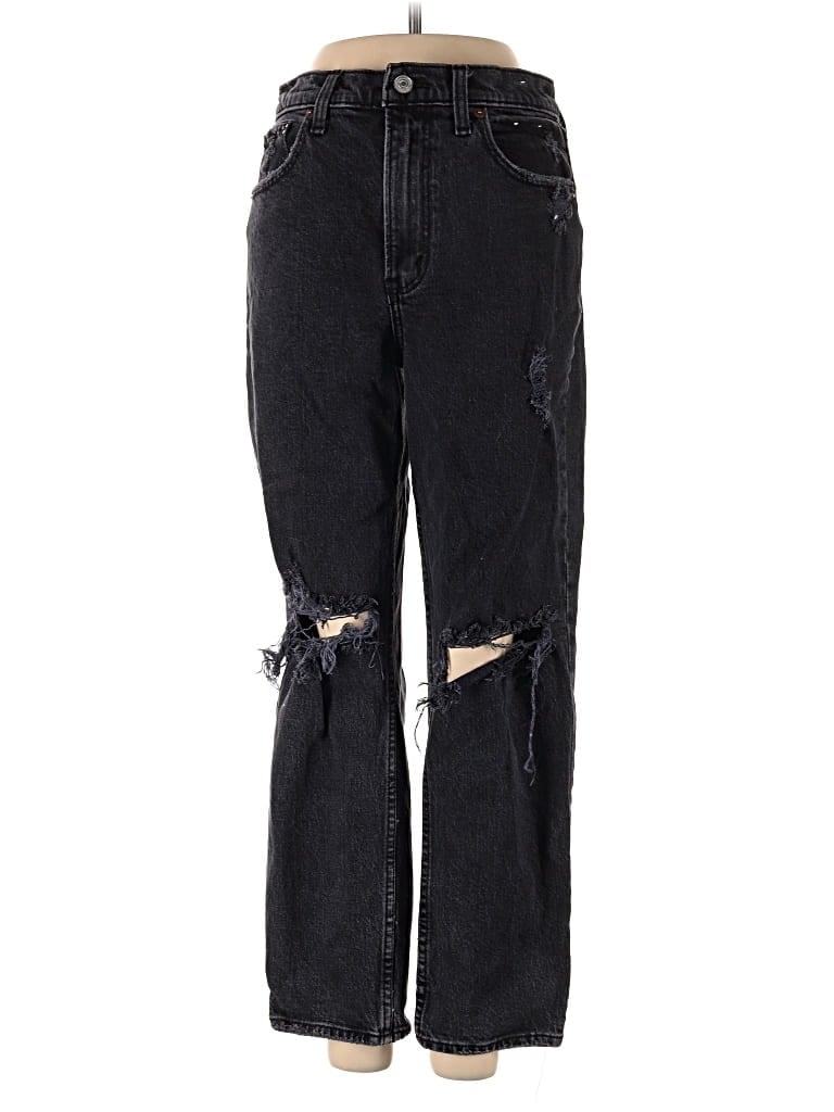 Pre-owned Abercrombie & Fitch Jeans In Black
