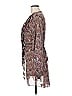 Assorted Brands 100% Polyester Brown Long Sleeve Blouse Size M - photo 5