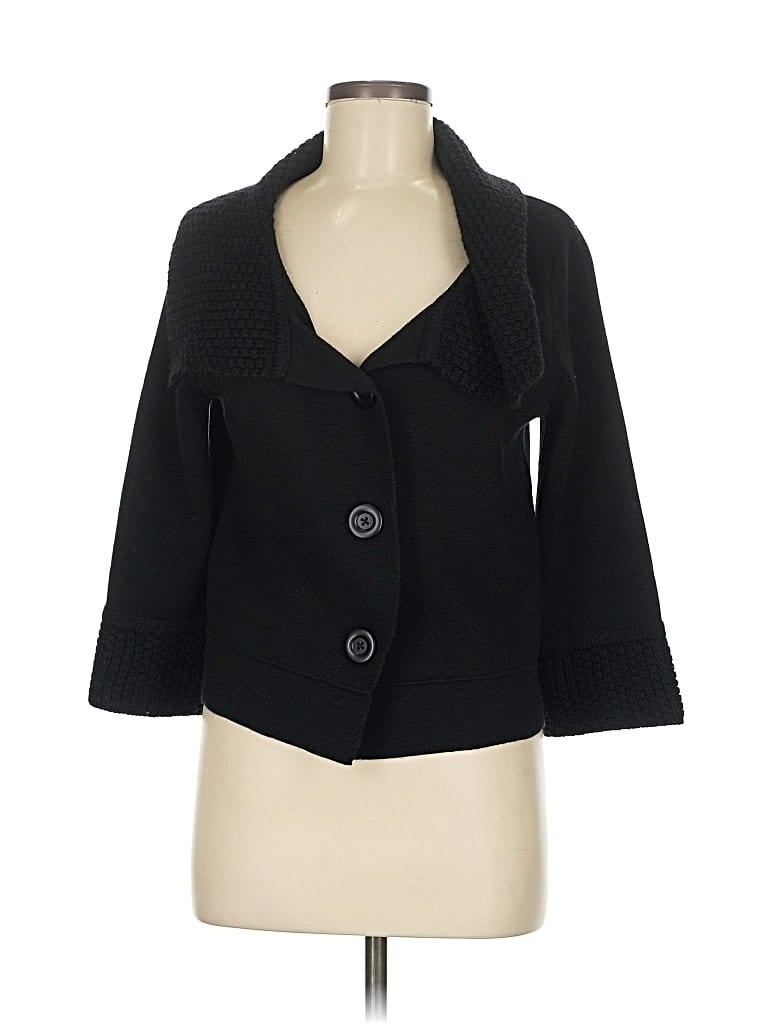 Pre-owned Cabi Cardigan Sweater In Black