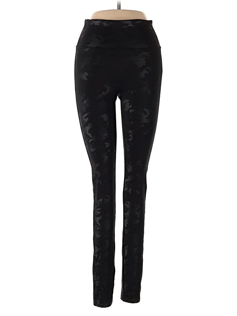 Pre-owned Spanx Active Pants In Black