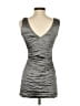 Nicole Miller Metallic Silver Cocktail Dress Size 0 - photo 2