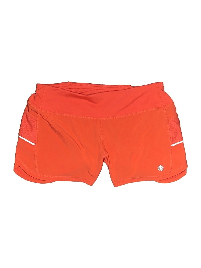 Pre-owned Athleta Athletic Shorts In Orange
