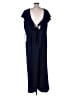 MSK 100% Polyester Blue Jumpsuit Size 14 - photo 2
