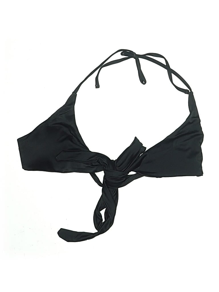 Pre-owned Unbranded Swimsuit Top Black Swimwear