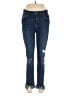We the Free Hearts Blue Jeans Size 29 waist - photo 1