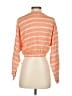 L Space Orange Long Sleeve Blouse Size S - photo 2