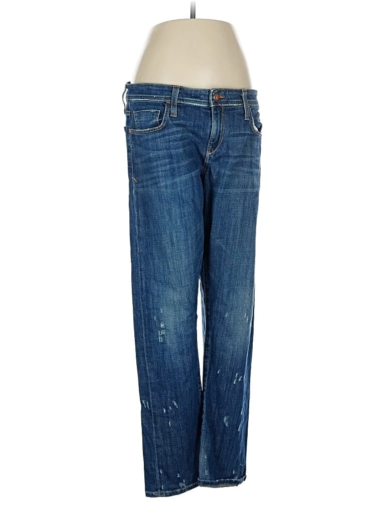 Pre-owned Pilcro And The Letterpress Jeans In Blue