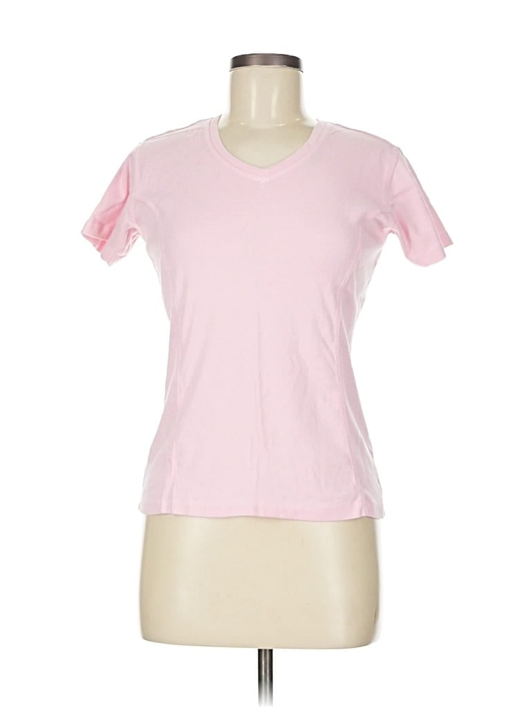 Pre-owned Russell Athletic Short Sleeve T-shirt In Pink