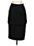 Pencey Solid Black Formal Skirt Size 4 - photo 1