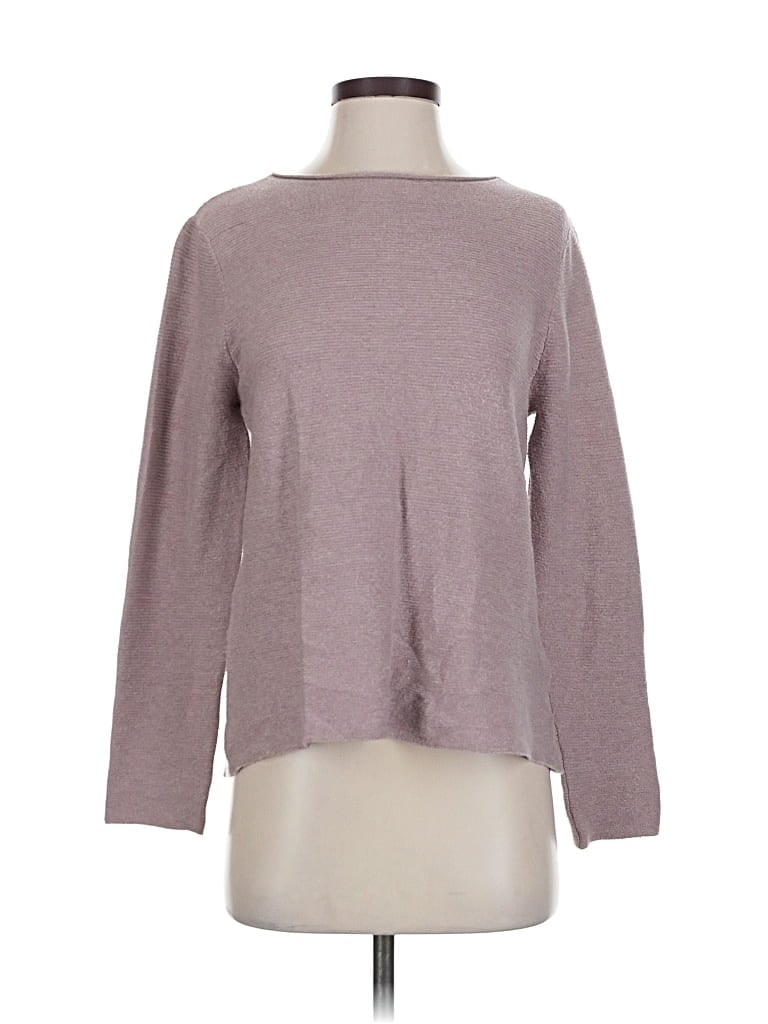 Pre-owned Vila Milano Pullover Sweater In Purple