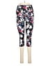 DOUUOD Floral Ivory Active Pants Size M - photo 1