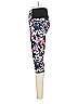 DOUUOD Floral Ivory Active Pants Size M - photo 5