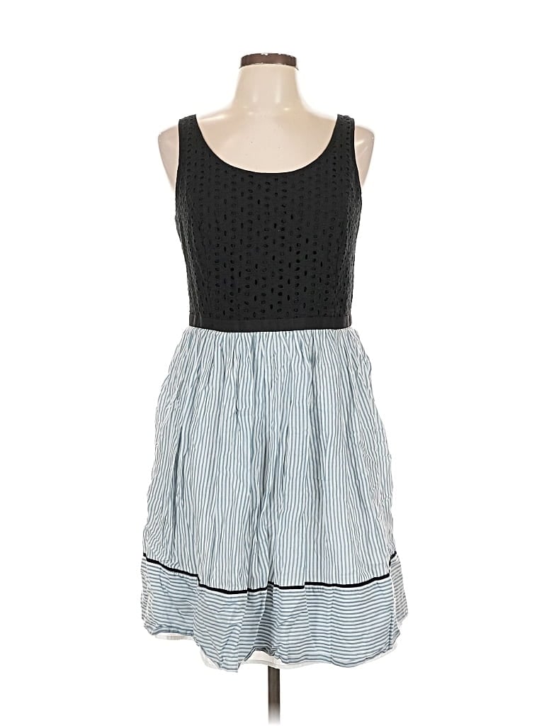 Pre-owned Ann Taylor Loft Outlet Casual Dress In Blue